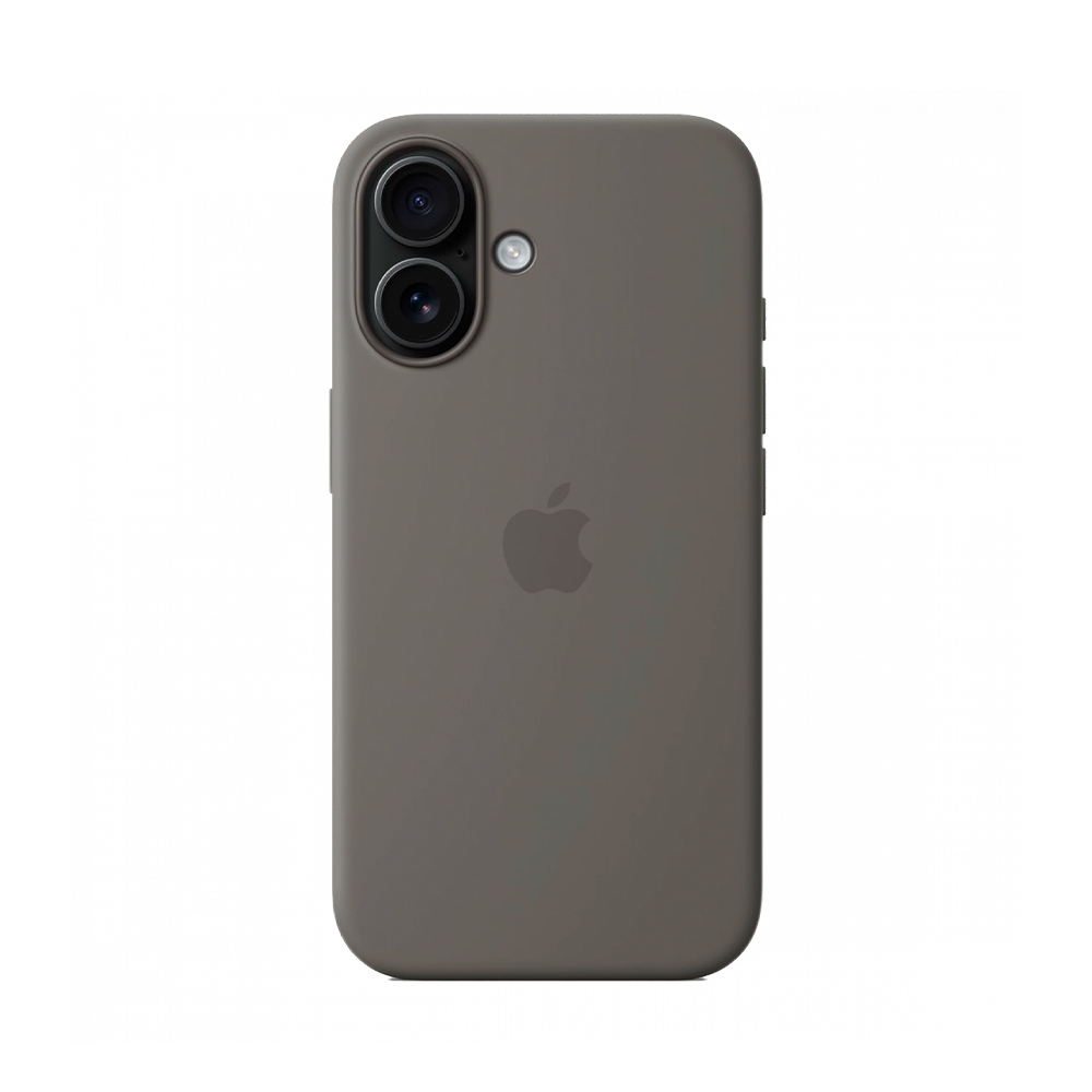 iPhone 16 Silicone Case с MagSafe - Stone Gray (MYY33)