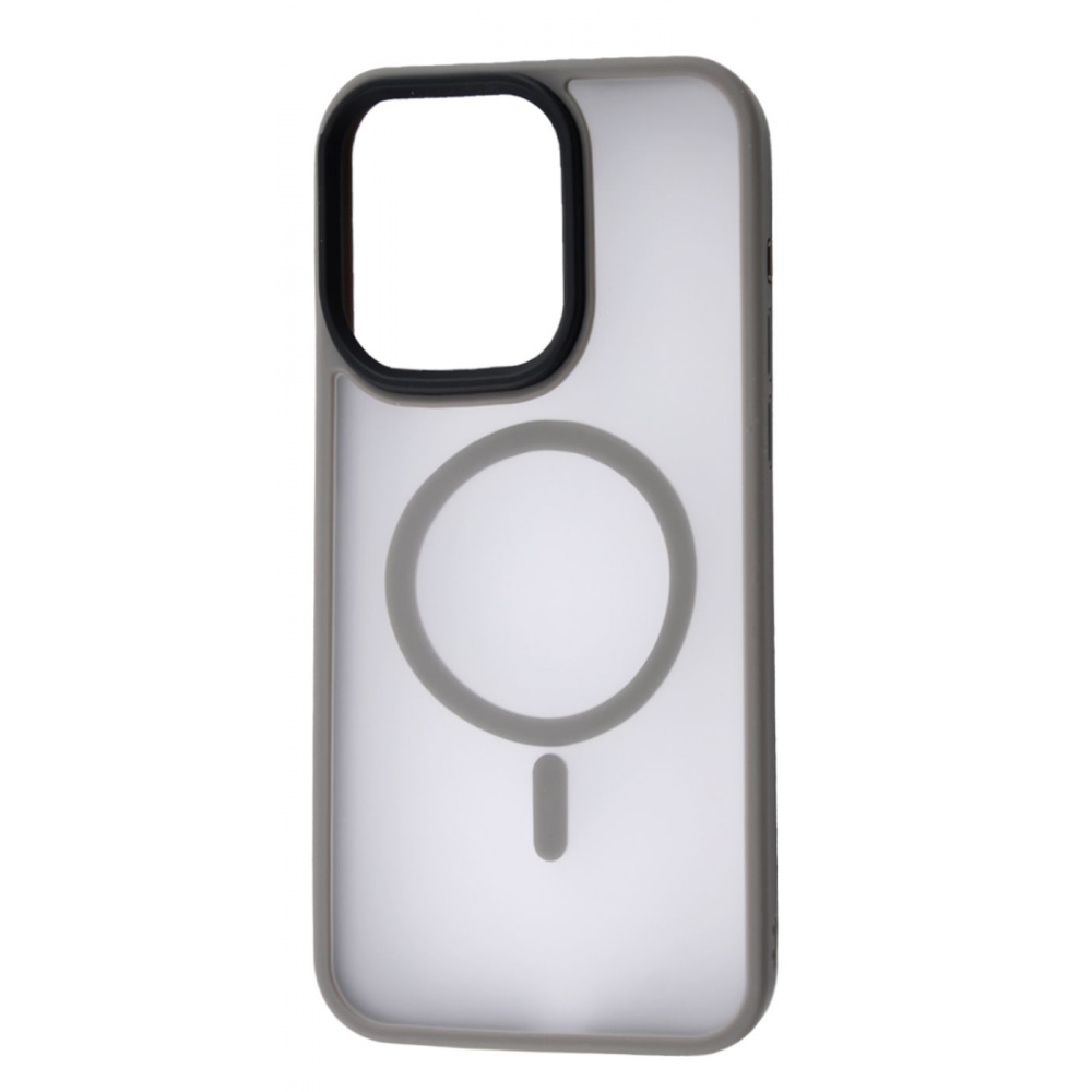Чехол WAVE Matte Insane Case with Magnetic Ring iPhone 15 Pro Max gray