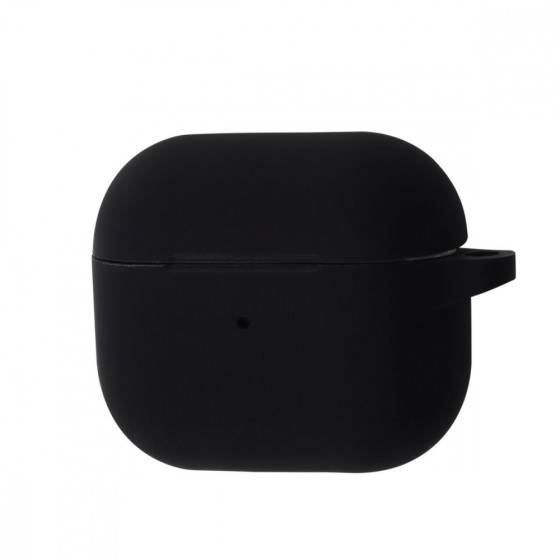 Чехол Silicone Case New для AirPods 3 black