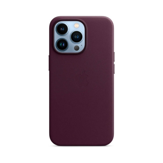 IPhone 13 Pro Leather Case With MagSafe - Dark Cherry (MM1A3)