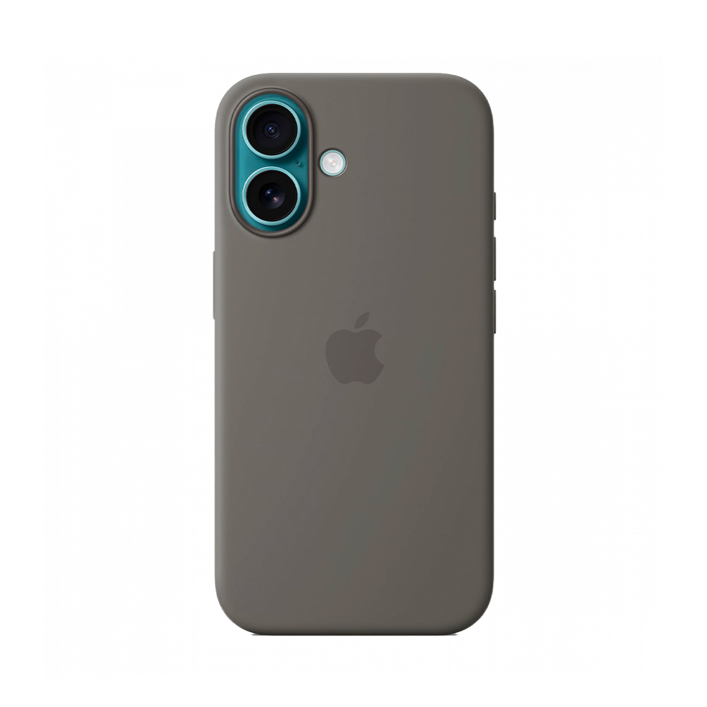iPhone 16 Silicone Case с MagSafe - Stone Gray (MYY33)