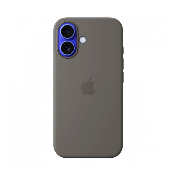iPhone 16 Silicone Case с MagSafe - Stone Gray (MYY33)