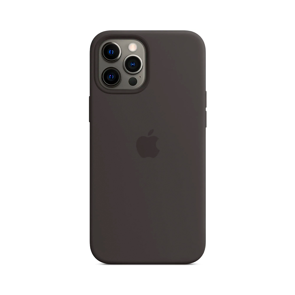 iPhone 12 Pro Max Silicone Case with MagSafe - Black (MHLG3)