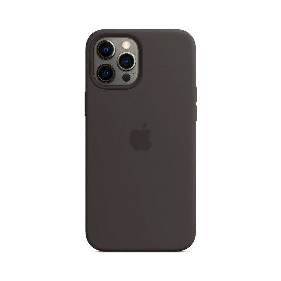 iPhone 12 Pro Max Silicone Case with MagSafe - Black (MHLG3)