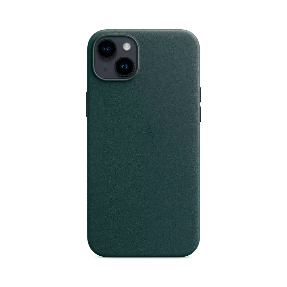 iPhone 14 Plus Leather Case with MagSafe - Forest Green (MPPA3)