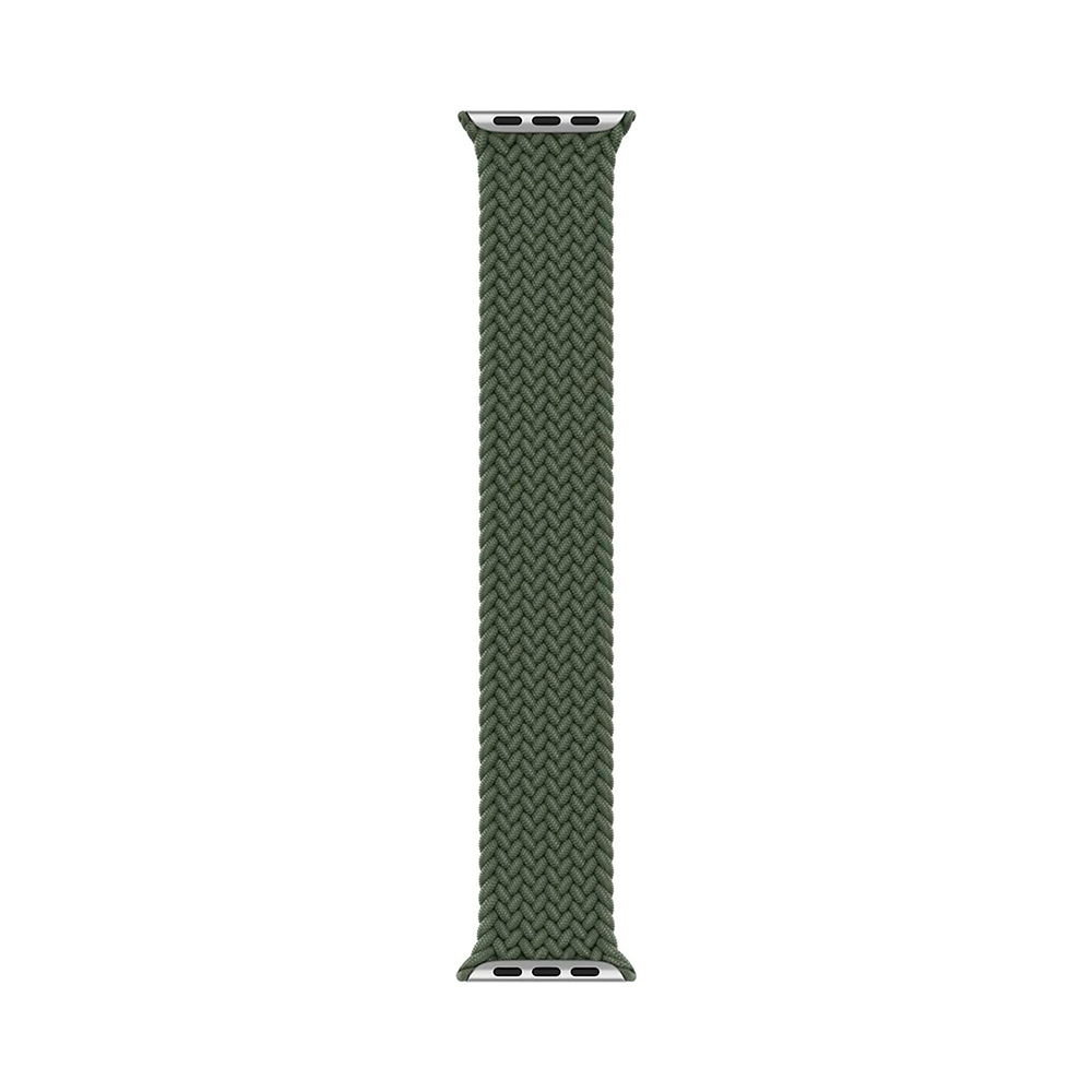 Apple Inverness Green Braided Solo Loop - Size 8 38/40mm (MY6T2)