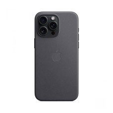 iPhone 15 Pro Max FineWoven Case with MagSafe - Black (MT4V3)