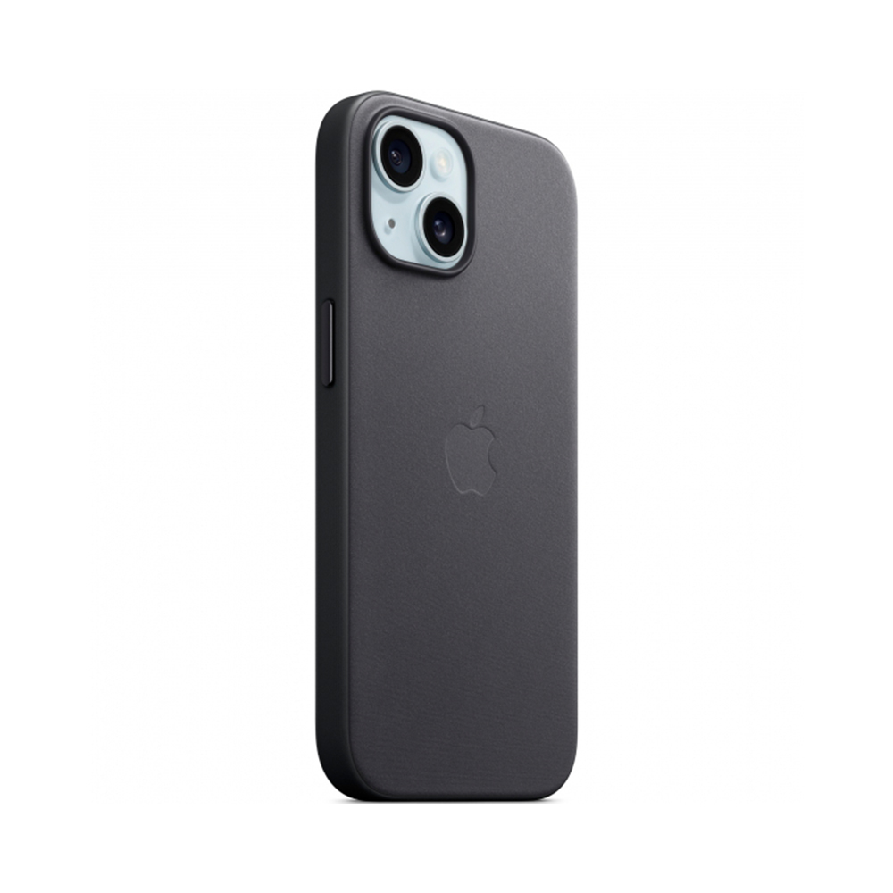 iPhone 15 FineWoven Case with MagSafe - Black (MT393)