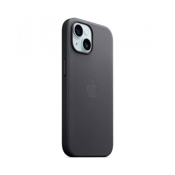 iPhone 15 FineWoven Case with MagSafe - Black (MT393)