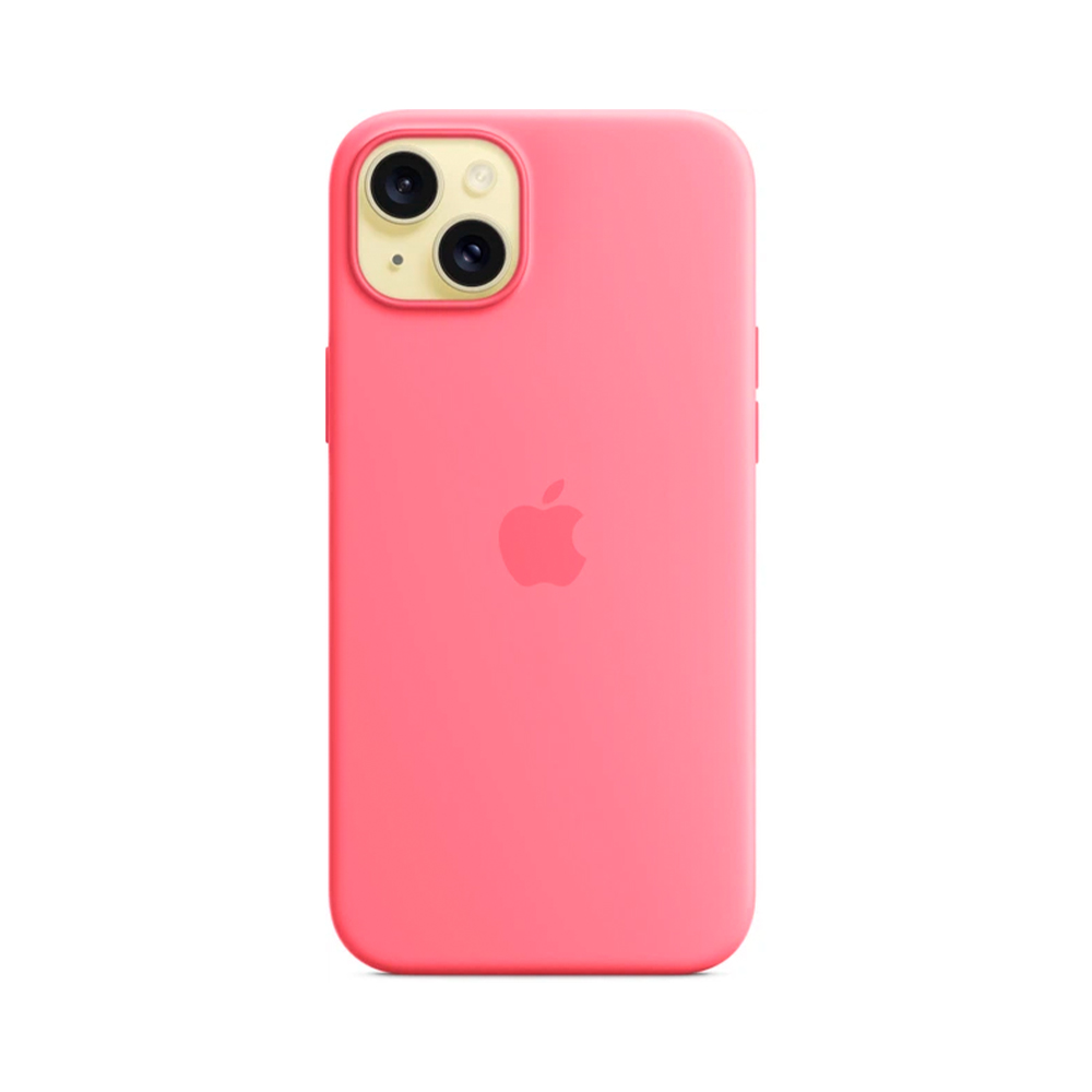iPhone 15 Plus Silicone Case с MagSafe - Pink (MWNE3)
