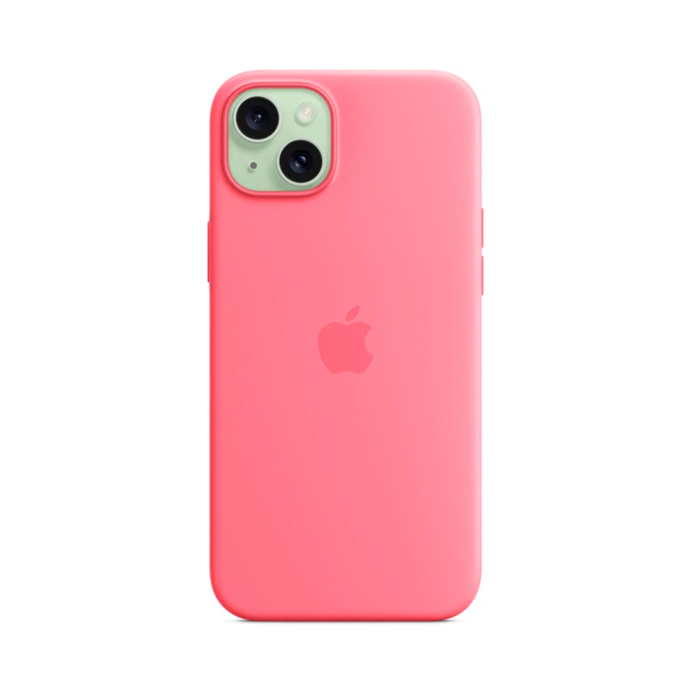 iPhone 15 Plus Silicone Case с MagSafe - Pink (MWNE3)