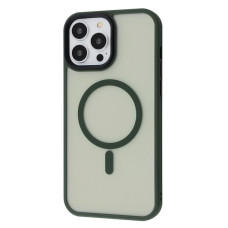 Чехол WAVE Matte Insane Case с Magnetic Ring iPhone 13 Pro Max green