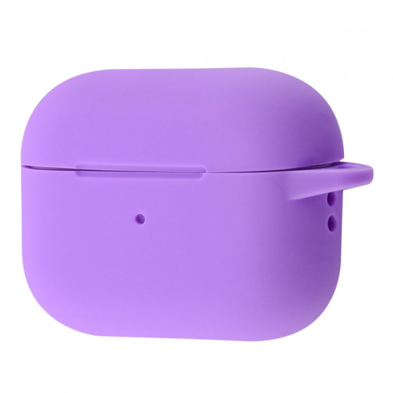 Чехол Silicone Case New для AirPods Pro 2 фиолетовый