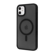 Чехол WAVE Matte Insane Case with Magnetic Ring iPhone 11 black