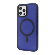 Чехол WAVE Matte Insane Case with Magnetic Ring iPhone 12/12 Pro midnight blue