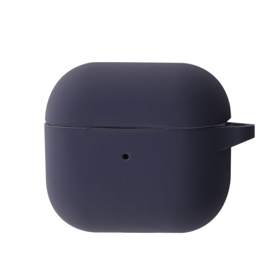 Чехол Silicone Case New для AirPods 4 dark gray