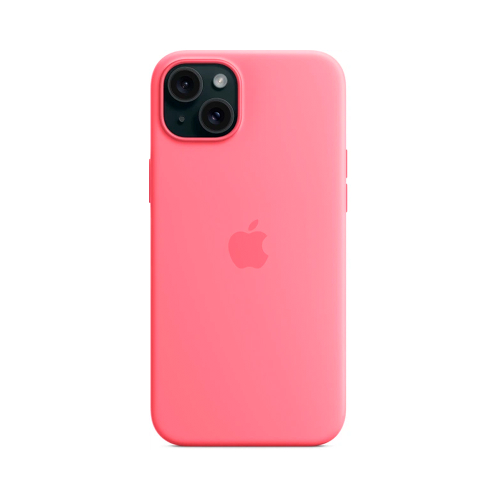 iPhone 15 Plus Silicone Case с MagSafe - Pink (MWNE3)