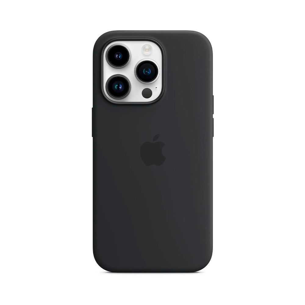 iPhone 14 Pro Silicone Case with MagSafe - Midnight (MPTE3)