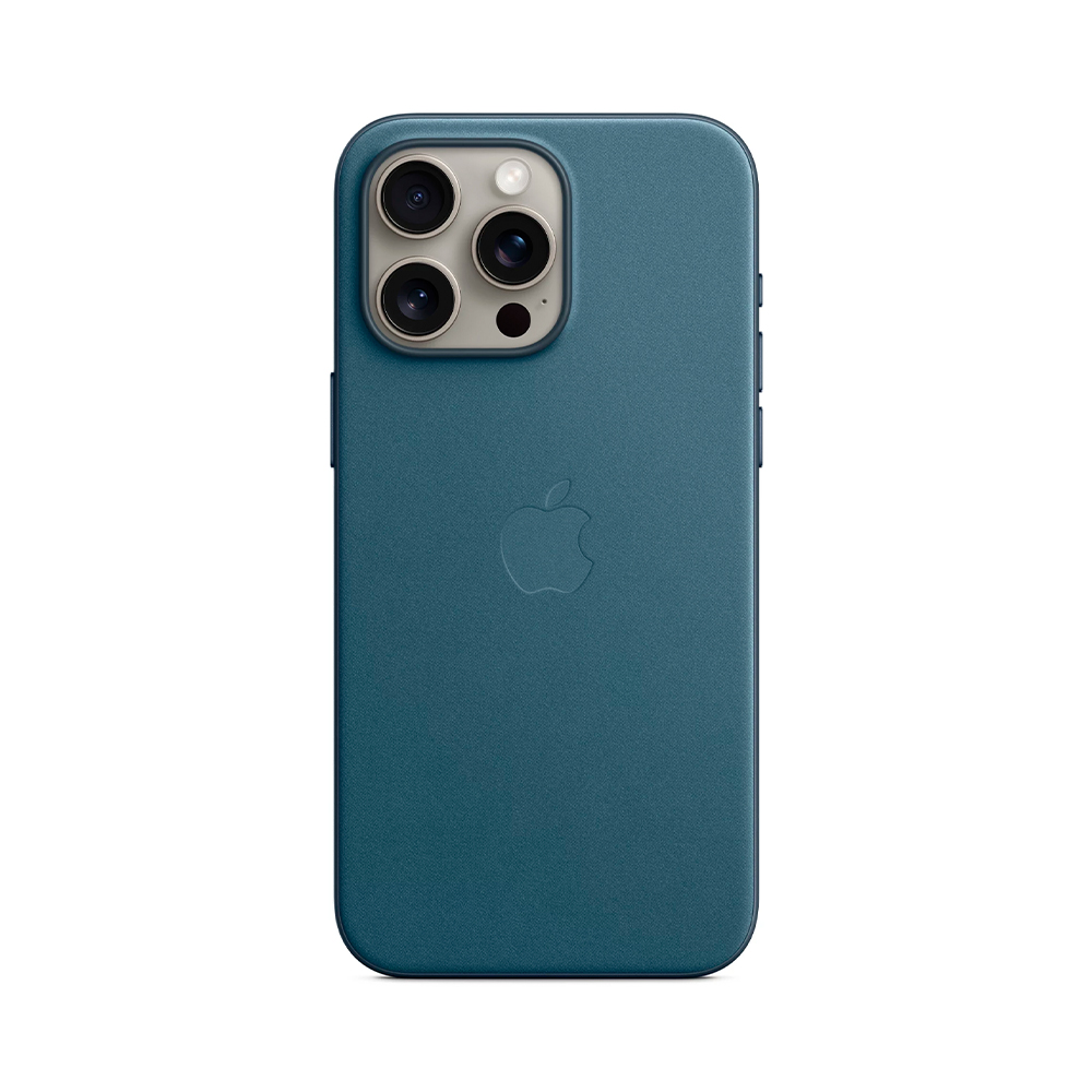 iPhone 15 Pro Max FineWoven Case with MagSafe - Pacific Blue (MT4Y3)