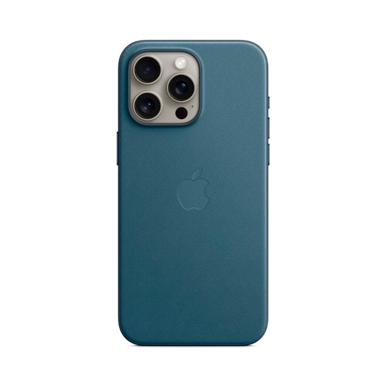 iPhone 15 Pro Max FineWoven Case with MagSafe - Pacific Blue (MT4Y3)