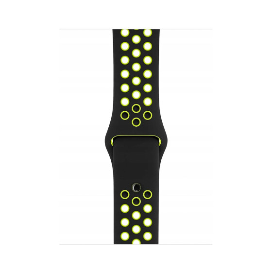 Apple Watch Nike Sport Band 38/40/41mm Black/Volt (MTMN2)