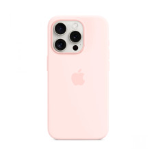 iPhone 15 Pro Silicone Case with MagSafe - Light Pink (MT1F3)