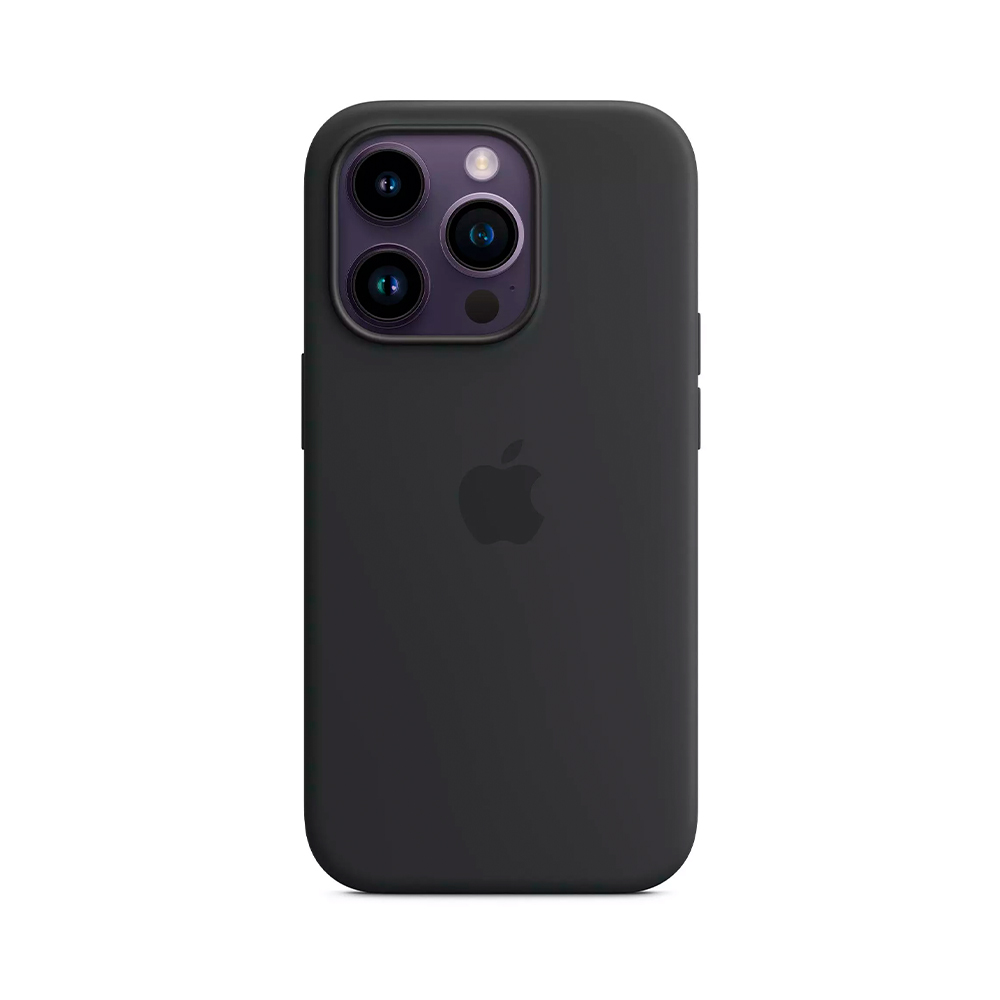 iPhone 14 Pro Silicone Case with MagSafe - Midnight (MPTE3)