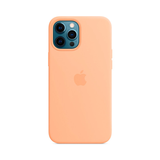iPhone 12 Pro Max Silicone Case with MagSafe - Cantaloupe (MK073)