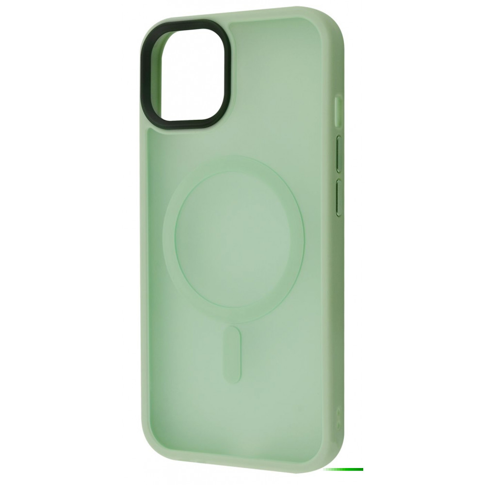 Чехол WAVE Matte Insane Case with Magnetic Ring iPhone 13 mint