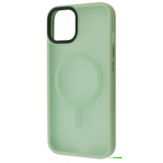 Чехол WAVE Matte Insane Case with Magnetic Ring iPhone 13 mint
