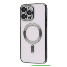 Чехол Metal Matte Case с Magnetic Ring iPhone 13 Pro dark green