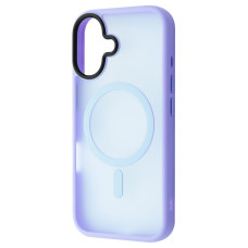 Чехол WAVE Matte Insane Case with Magnetic Ring iPhone 16 light blue