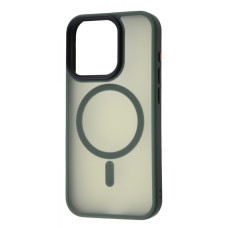 Чехол WAVE Matte Insane Case with Magnetic Ring iPhone 15 Pro green