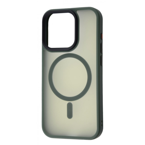 Чехол WAVE Matte Insane Case with Magnetic Ring iPhone 15 Pro green