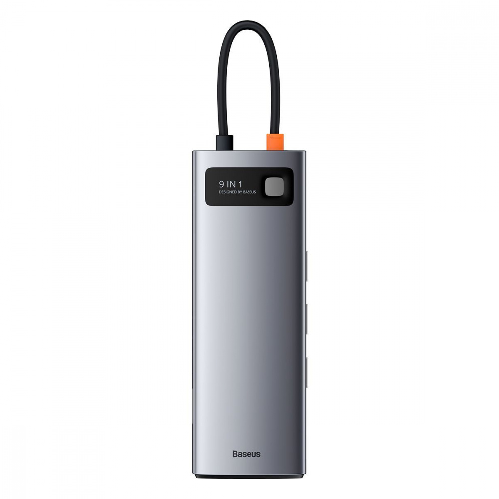 USB-хаб Baseus Metal Gleam Series 9-in-1 Type-C gray
