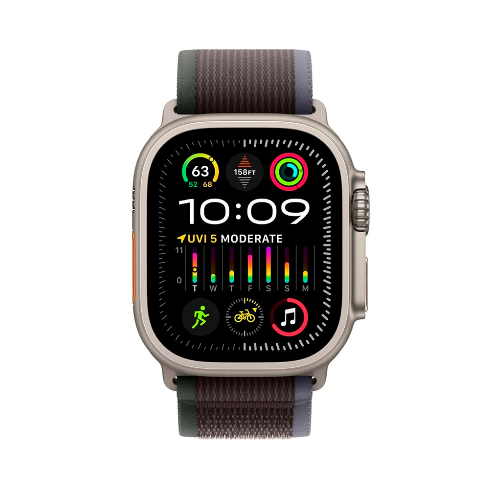 Apple Trail Loop Band S/M для Watch 49mm - Blue/Black (MT613)