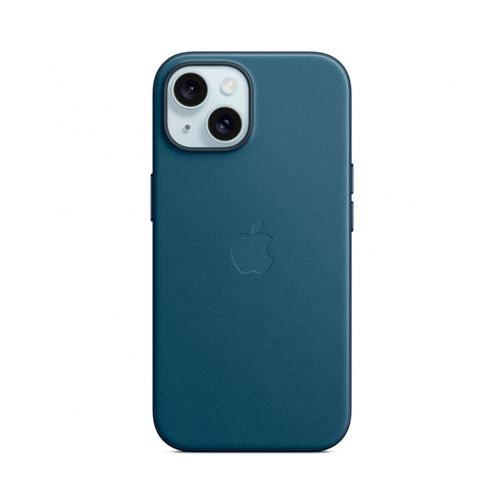 iPhone 15 FineWoven Case with MagSafe - Pacific Blue (MT3G3)