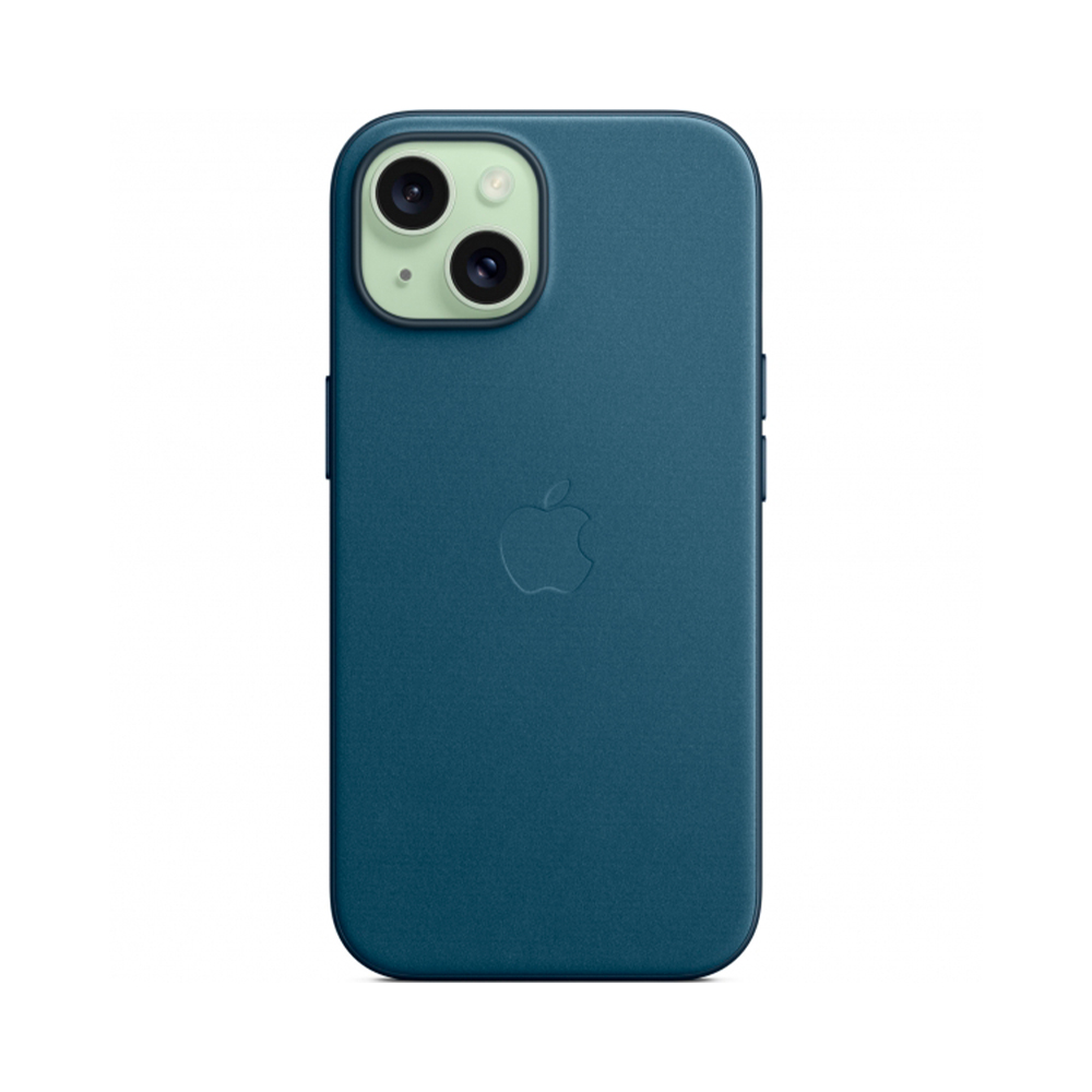 iPhone 15 FineWoven Case with MagSafe - Pacific Blue (MT3G3)