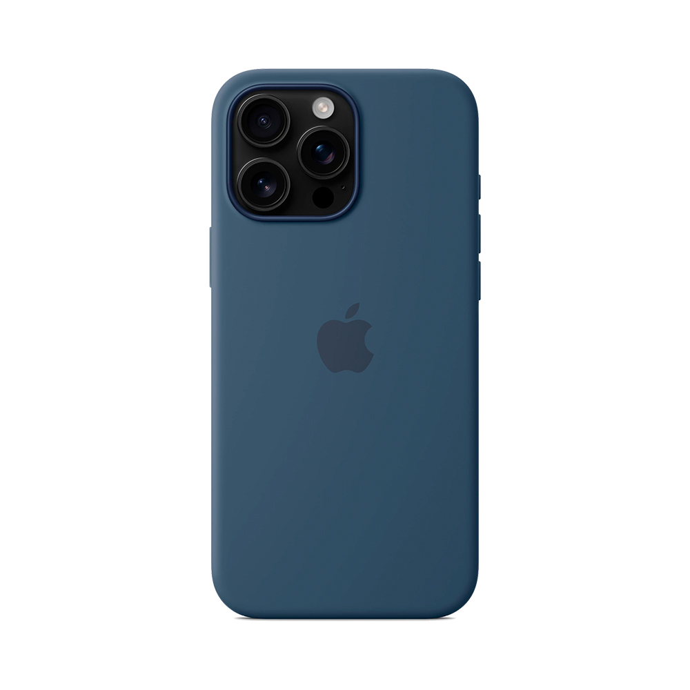 iPhone 16 Pro Max Silicone Case with MagSafe - Denim (MYYU3)