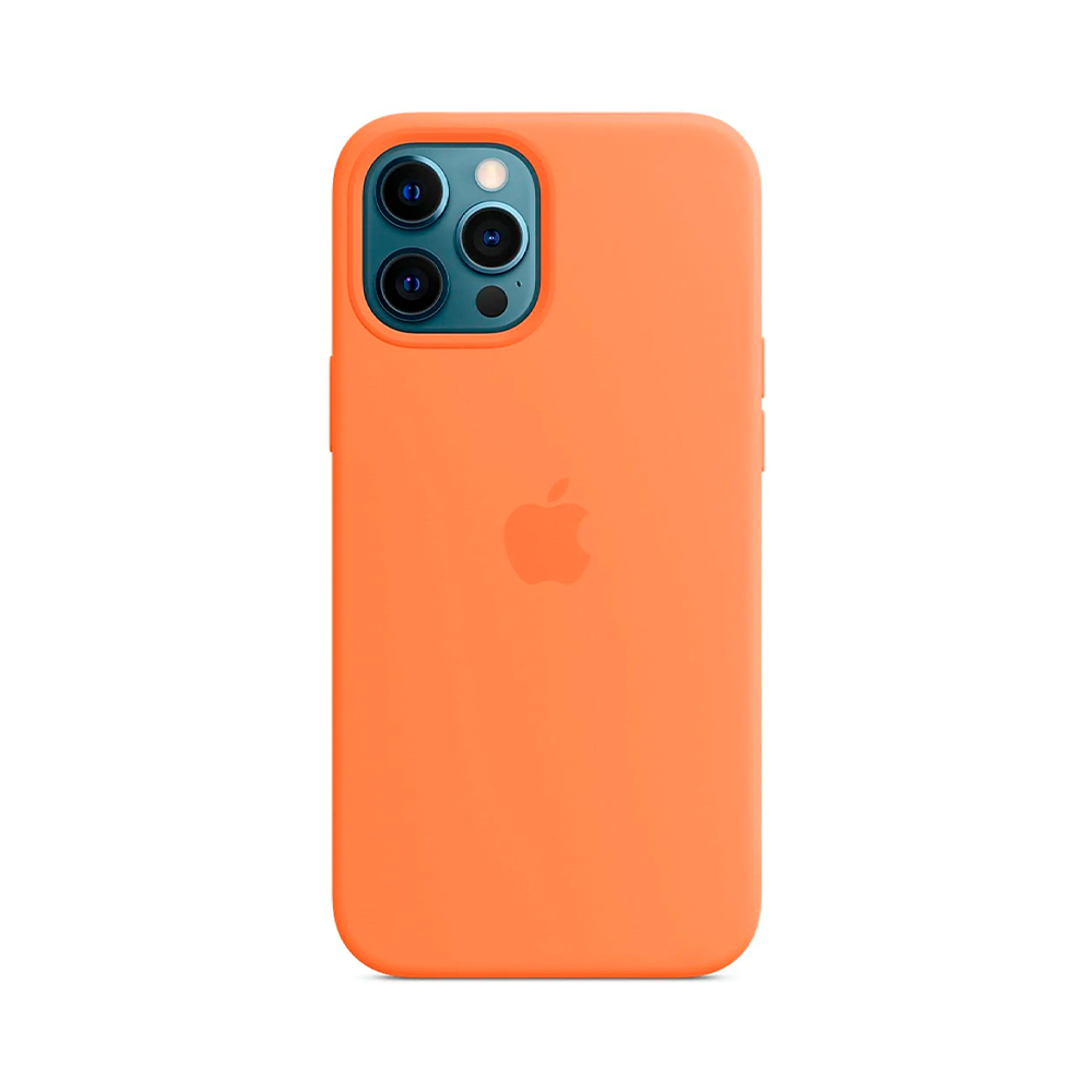 iPhone 12 Pro Max Silicone Case with MagSafe - Kumquat (MHL83)