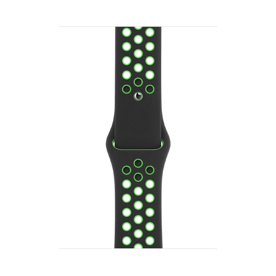 Apple Watch Nike Sport Band 38/40/41mm Black/Lime Blast (MXQW2)