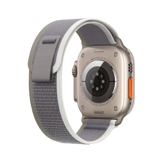 Apple Trail Loop Band S/M для Watch 49mm - Green/Gray (MT5Y3)