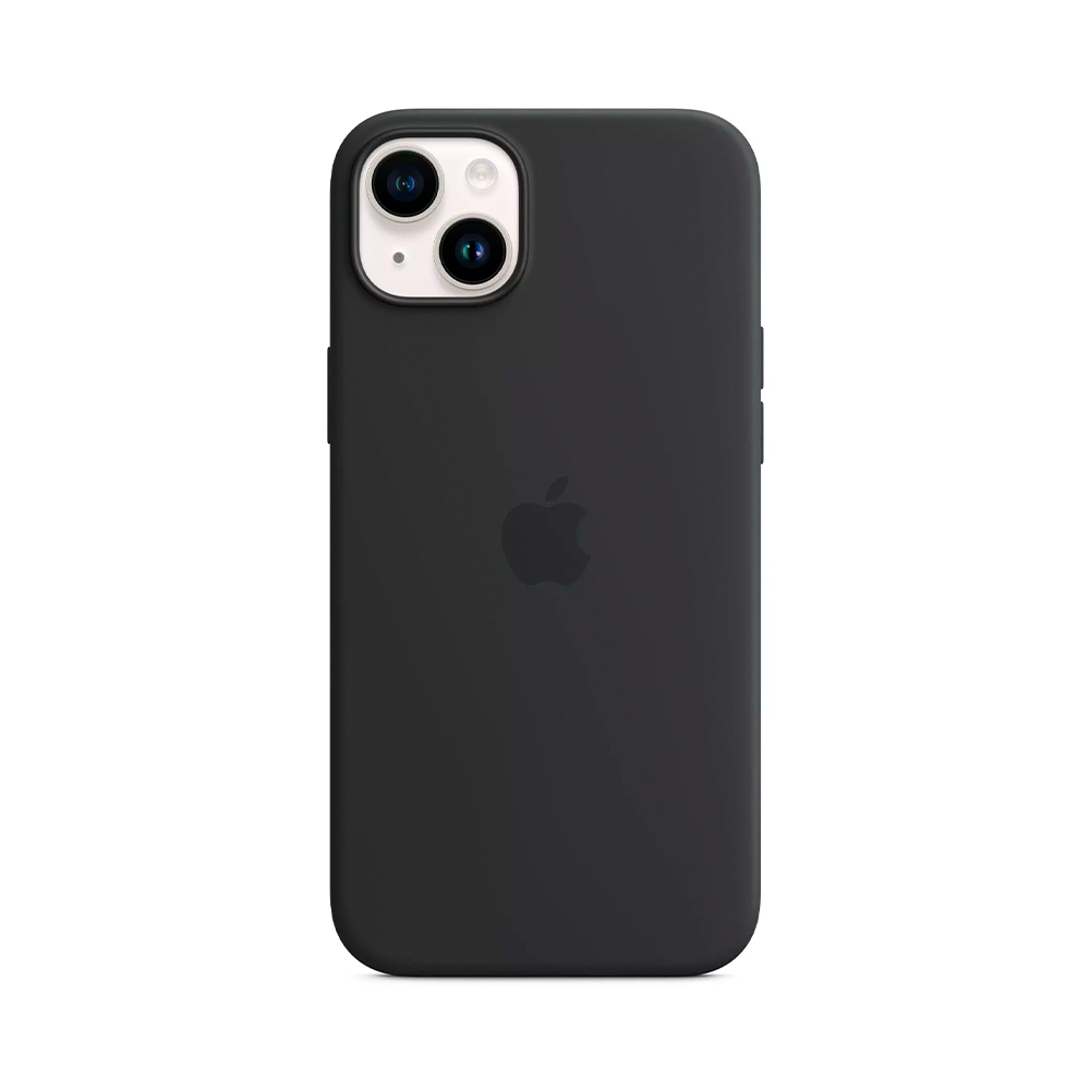iPhone 14 Plus Silicone Case with MagSafe - Midnight (MPT33)