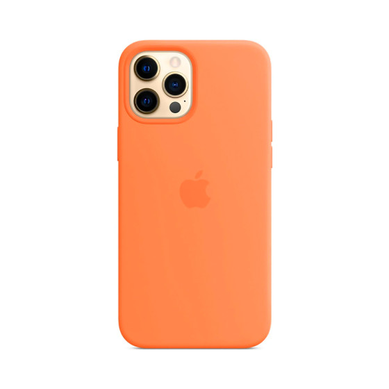 iPhone 12 Pro Max Silicone Case with MagSafe - Kumquat (MHL83)