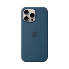 iPhone 16 Pro Max Silicone Case with MagSafe - Denim (MYYU3)