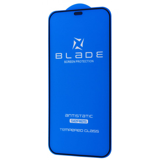 Защитное стекло BLADE ANTISTATIC Series Full Glue iPhone 12/12 Pro black