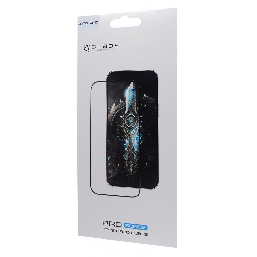 Защитное стекло BLADE ANTISTATIC Series Full Glue iPhone 12/12 Pro black