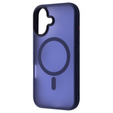 Чехол WAVE Matte Insane Case with Magnetic Ring iPhone 16 midnight blue