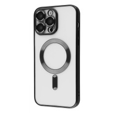 Чехол Metal Matte Case with Magnetic Ring iPhone 14 Pro Max black