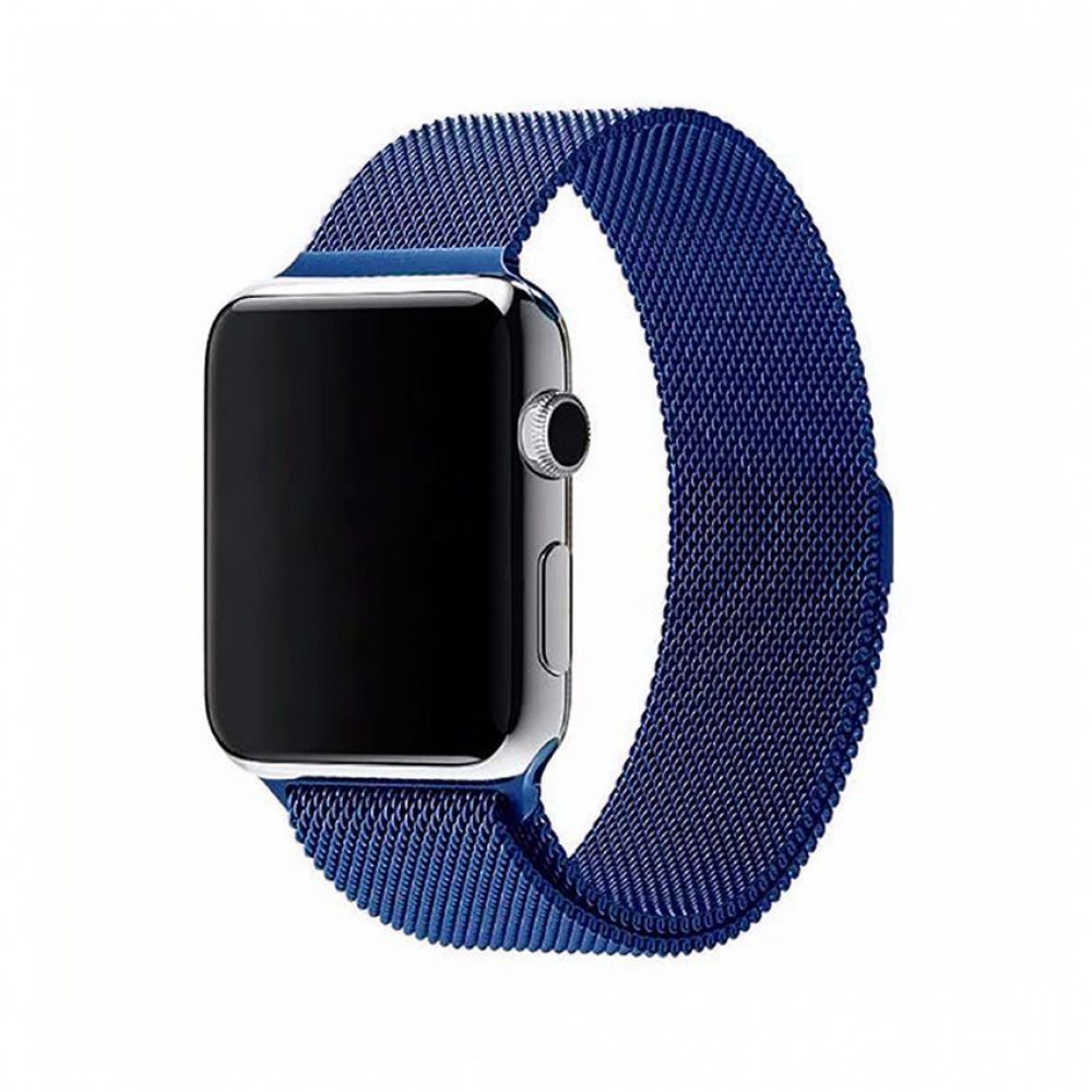 Ремешок Apple Watch Milanese Loop 38/40/41/42 mm 10 series silver